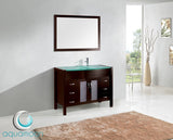 Aquamoon Alpes 48 Modern Bathroom Vanity Set - Espresso