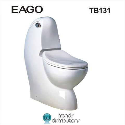Eago TB131 White One Piece Toilet