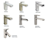Aquamoon Granada 60 1/4" Wengue Double Sink Modern Bathroom Vanity
