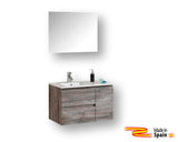 Aquamoon Delia 32" Pino/Perla Modern Bathroom Vanity